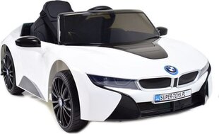 Vienvietīgs bērnu elektromobilis Super-Toys BMW I8 cena un informācija | Bērnu elektroauto | 220.lv