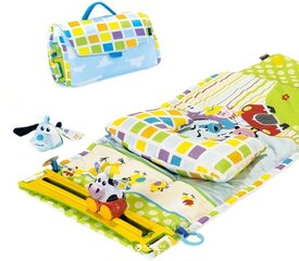 Izglītojošs rotaļu paklājiņš-somiņa Yookidoo Baby cena un informācija | Attīstošie paklājiņi | 220.lv