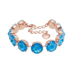 Браслет "Вортекс (Electric Blue Ignite)" с кристаллами Swarovski™ DS00B522 цена и информация | Женские браслеты | 220.lv