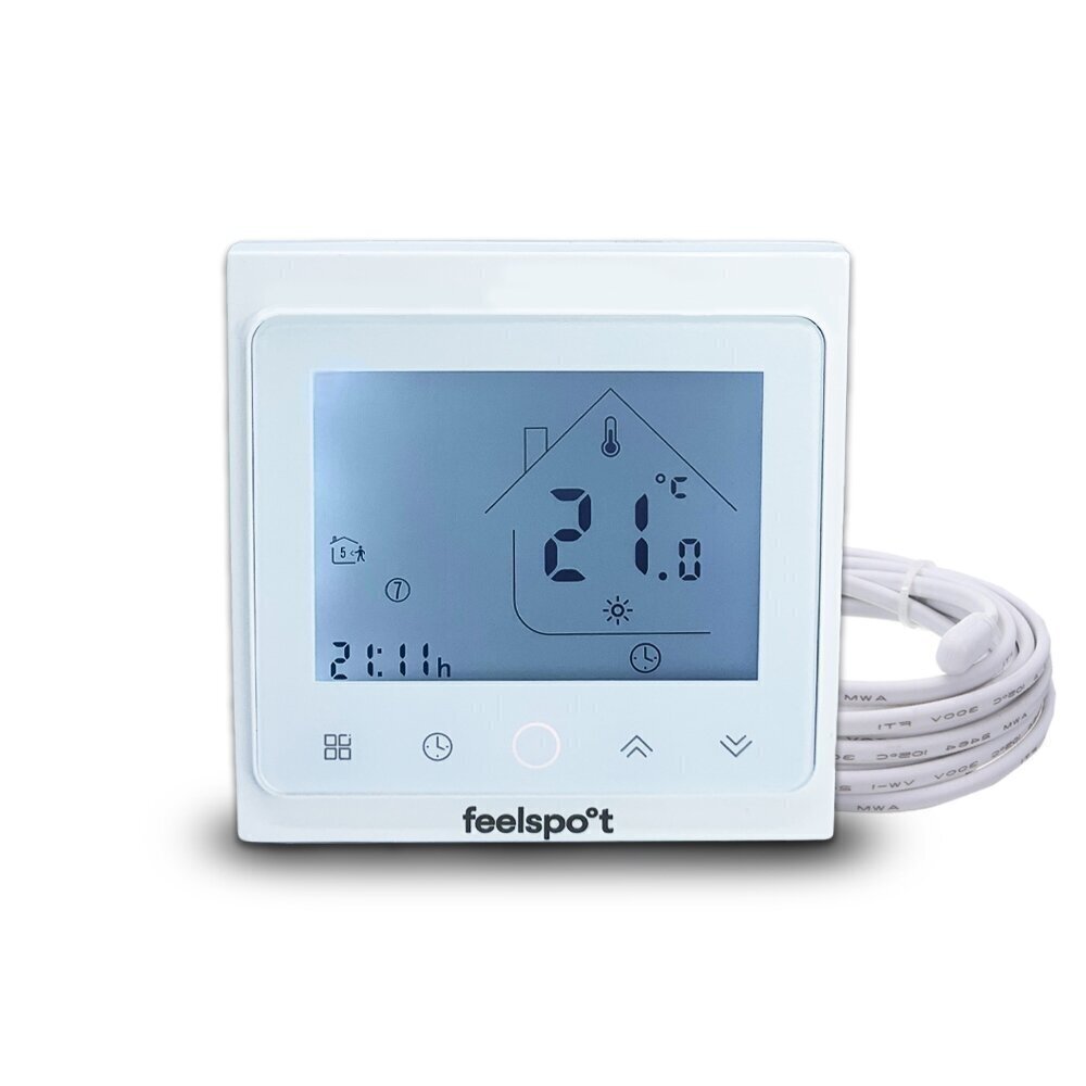 Grīdas sildīšanas plēves Wellmo komplekts ar termostatu, 0,5 m plats цена и информация | Siltās grīdas | 220.lv