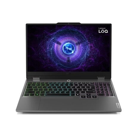 Lenovo LOQ 15IAX9I i5-12450HX 8GB SSD 512GB Intel Arc A530M W11H Luna Grey цена и информация | Portatīvie datori | 220.lv