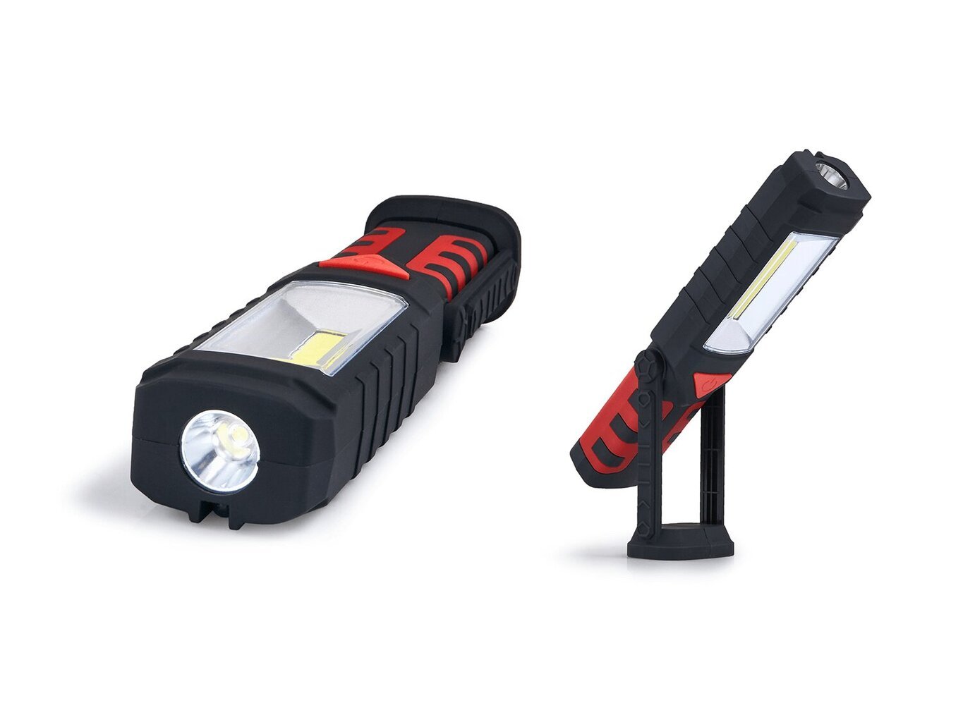 3v1 LED lukturītis 3W COB + 1W LED, auksti balts, uzlādējams cena un informācija | Lukturi | 220.lv