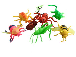 Семейство насекомых-червей 6 фигурок + аксессуары цена и информация | Игрушки для девочек | 220.lv