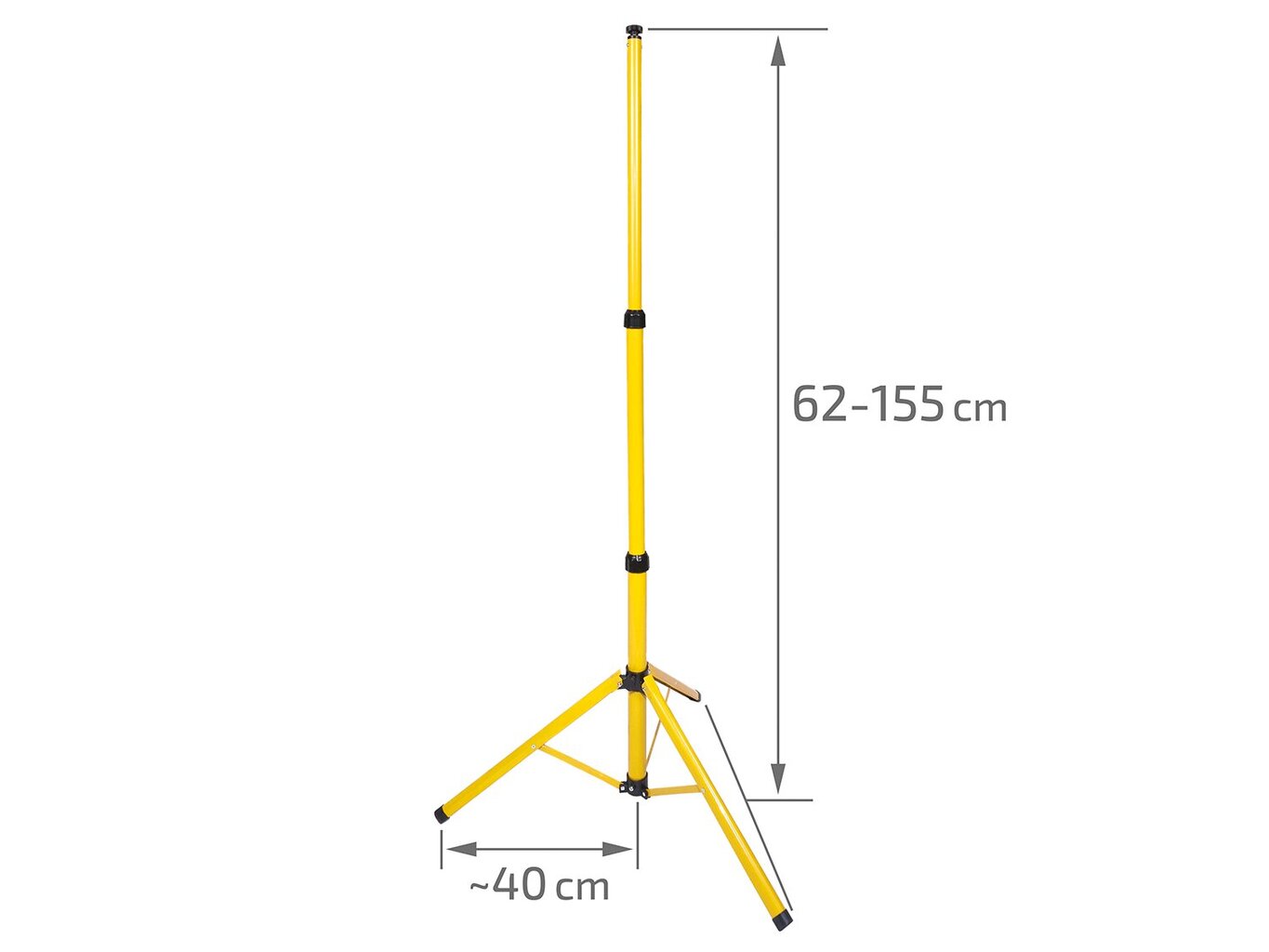 LED izvelkamais prožektora statīvs x1 NL-19121 цена и информация | Lukturi | 220.lv