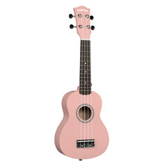 Soprāna ukulele Cascha Linden rozā HH 3968 cena un informācija | Ģitāras | 220.lv