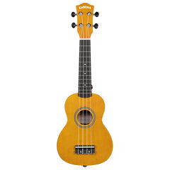 Soprāna ukulele Cascha Linden dzeltena HH 3964 cena un informācija | Ģitāras | 220.lv