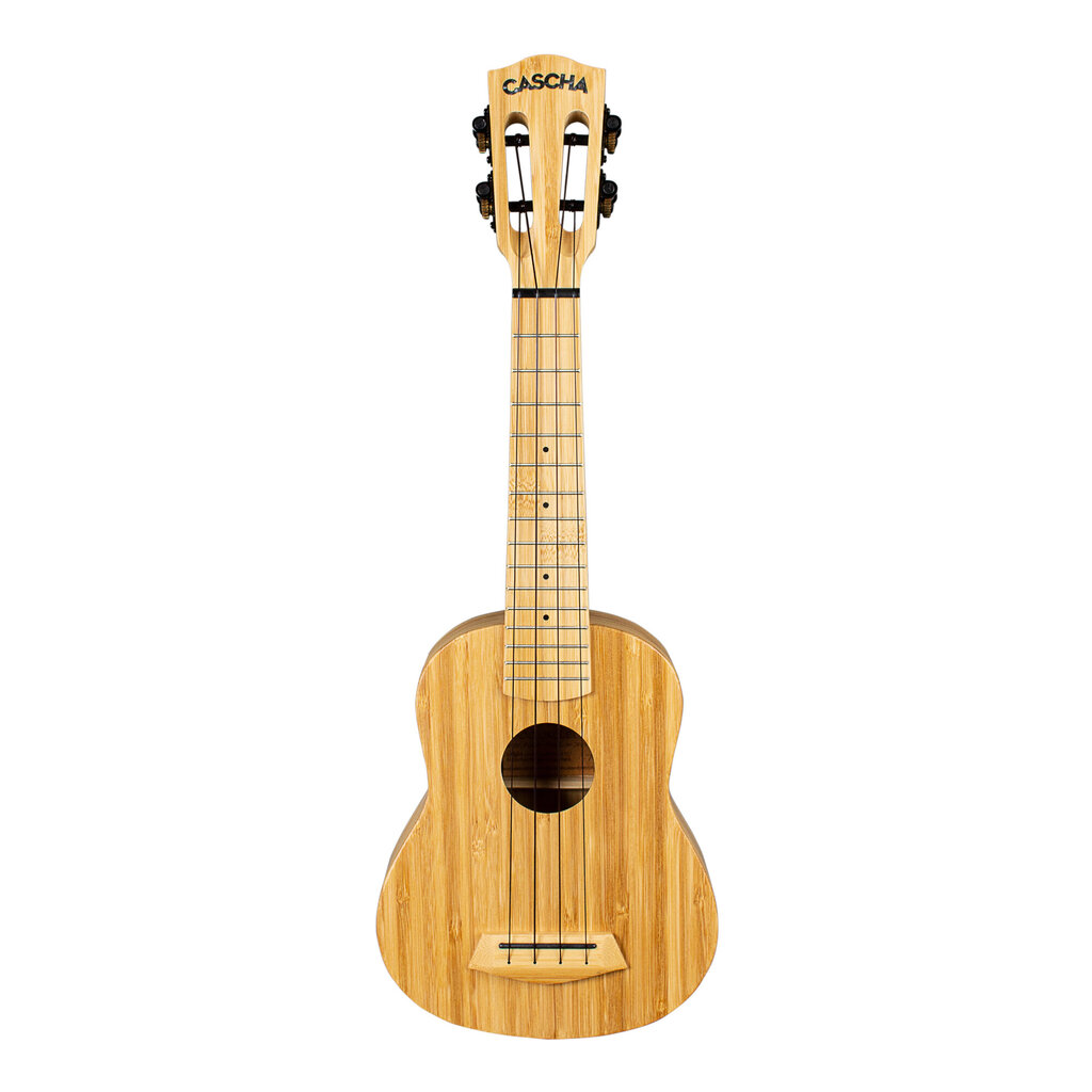 Soprāna ukulele Cascha Bamboo Natural HH 2312 цена и информация | Ģitāras | 220.lv