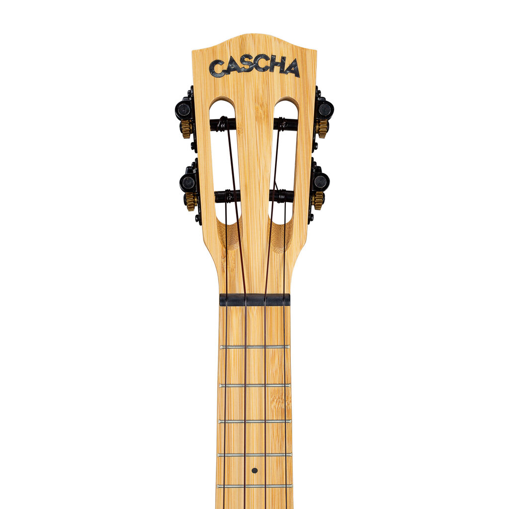 Soprāna ukulele Cascha Bamboo Natural HH 2312 цена и информация | Ģitāras | 220.lv