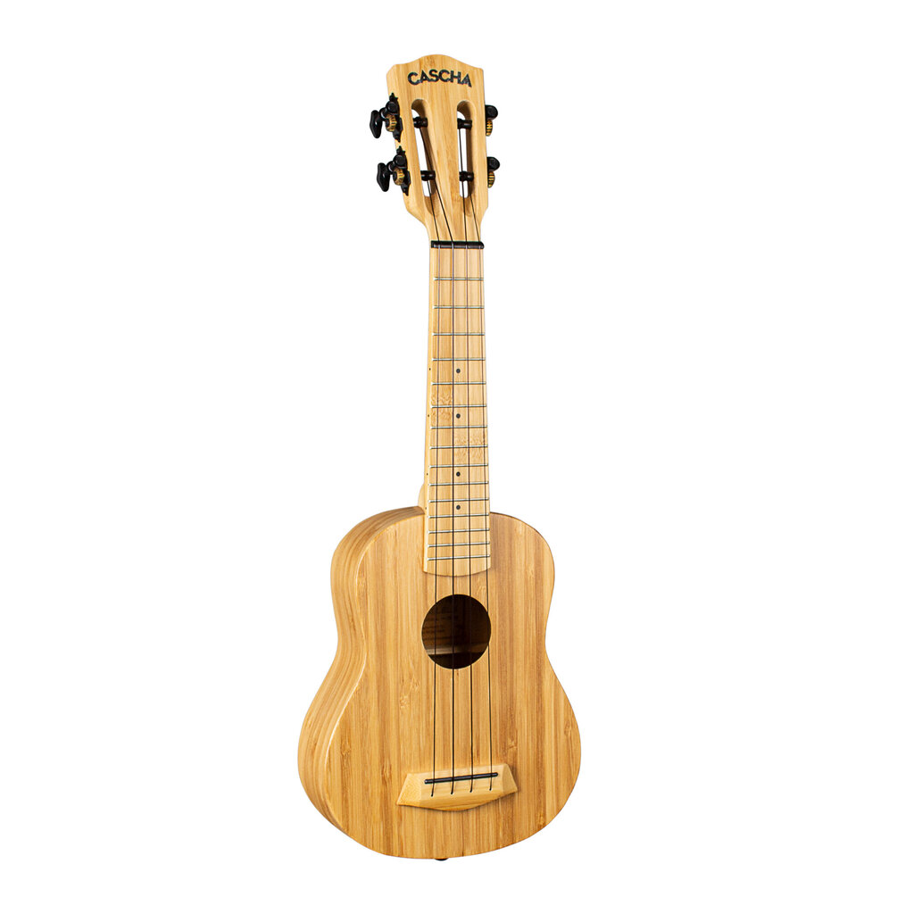 Soprāna ukulele Cascha Bamboo Natural HH 2312 цена и информация | Ģitāras | 220.lv