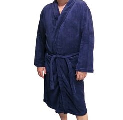 Vīriešu halāts, tumši zils cena un informācija | Vīriešu halāti, pidžamas | 220.lv