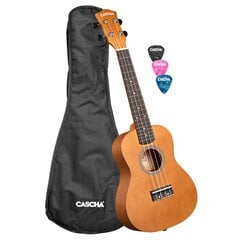 Koncertu ukulele Cascha CUC100 cena un informācija | Ģitāras | 220.lv
