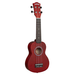 Soprāna ukulele Cascha Linden sarkana HH 3961 cena un informācija | Ģitāras | 220.lv