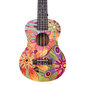 Tenora ukulele Cascha Art Flowers HH 2611 cena un informācija | Ģitāras | 220.lv