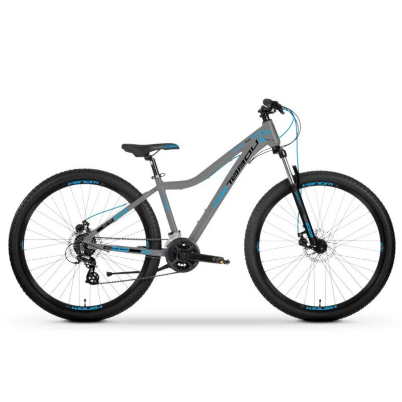 Kalnu velosipēds Tabou Venom 3, 27,5", pelēks/zils cena un informācija | Velosipēdi | 220.lv
