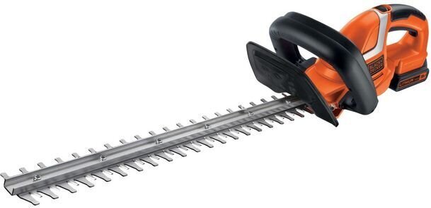 Akumulatora dzīvžoga šķēres Black&Decker GTC1845L20-QW cena un informācija | Dzīvžogu un zāles šķēres | 220.lv