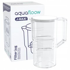 Кувшин-фильтр Aquafloow J-Maxi 2,5 л белый для фильтрации водопроводной воды цена и информация | Кухонные принадлежности | 220.lv