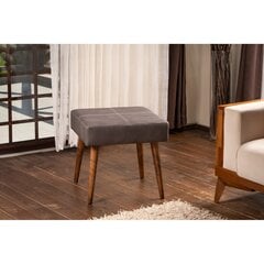 Pouffe Urga - Anthracite цена и информация | Кресла-мешки и пуфы | 220.lv