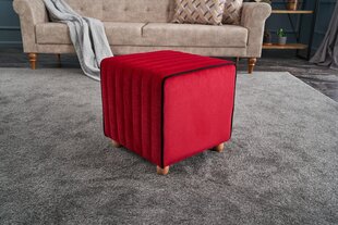 Pouffe Mona Puf - Red цена и информация | Кресла-мешки и пуфы | 220.lv