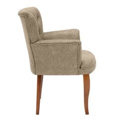 Кресло Asir Paris Walnut Wooden, коричневый цена и информация | Кресла в гостиную | 220.lv