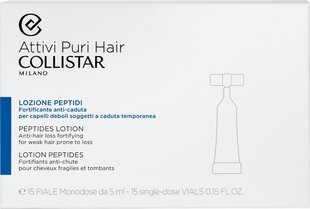 Маска для волос Collistar Peptides Lotion, 15x5 мл цена и информация | Средства для укрепления волос | 220.lv