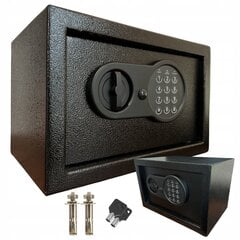 Mājas seifs ar elektronisko slēdzeni, 2 atslēgas cena un informācija | Seifi | 220.lv
