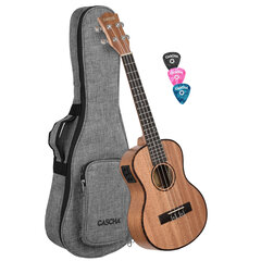 Elektroakustiskā tenora ukulele Cascha HH 2048E cena un informācija | Ģitāras | 220.lv