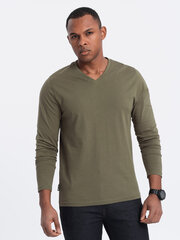 Krekls vīriešiem Ombre Clothing, zaļš cena un informācija | Vīriešu T-krekli | 220.lv