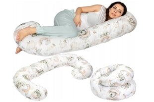 Многофункциональная подушка для кормления Babymam, 300 см цена и информация | Подушки для беременных и кормящих | 220.lv