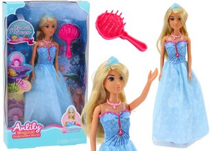 Lelle Anlily Princese nāra ar matu suku, zila cena un informācija | Rotaļlietas meitenēm | 220.lv