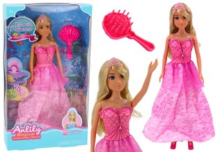 Lelle Anlily Princese nāra ar matu suku, rozā cena un informācija | Rotaļlietas meitenēm | 220.lv