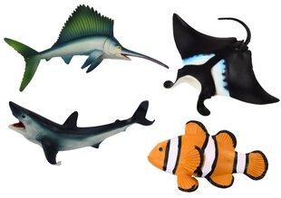 Набор фигурок морских животных 5 эл. цена и информация | Игрушки для мальчиков | 220.lv
