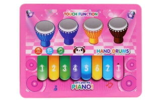 Интерактивный музыкальный планшет пианино барабаны для детей цена и информация | Развивающие игрушки | 220.lv