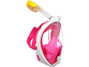 Детская маска для подводного плавания S/M, розовая цена и информация | Маски для дайвинга | 220.lv