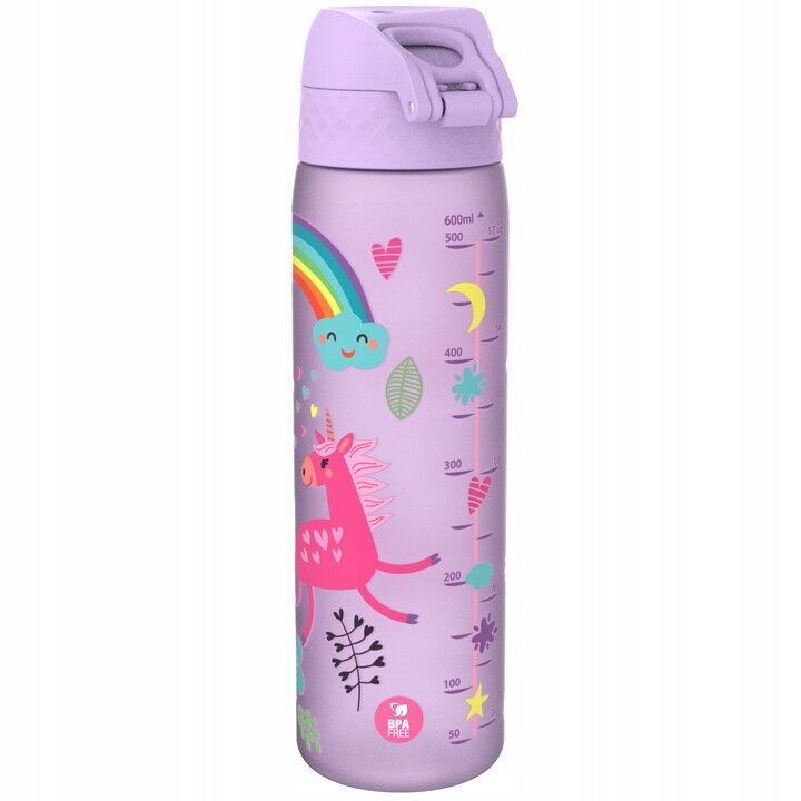 Ūdens pudele Ion8 Unicorn, 500ml cena un informācija | Ūdens pudeles | 220.lv