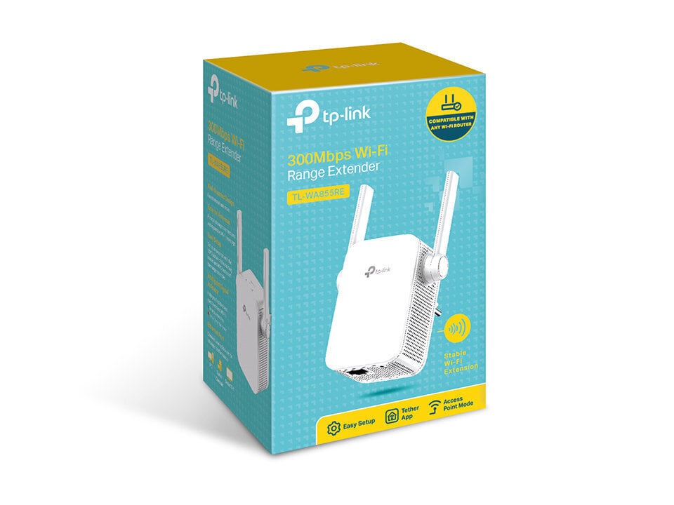 TP-Link N300 WA855RE cena un informācija | Wi-Fi pastiprinātāji | 220.lv