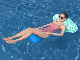 Надувной плавательный матрас-гамак 145х87 см Comfort Plush, Bestway цена и информация | Надувные матрасы и мебель | 220.lv