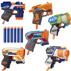 Большой набор пистолетов Nerf Strike 6 шт. цена и информация | Игрушки для мальчиков | 220.lv