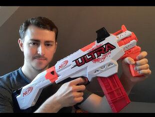 Большой пистолет Nerf Ultra Focus с поролоновыми пулями цена и информация | Игрушки для мальчиков | 220.lv