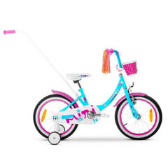 Bērnu velosipēds Tabou Mini Alu 2023, 16", zils/rozā cena un informācija | Velosipēdi | 220.lv