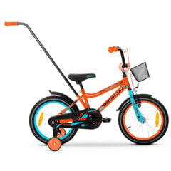 Bērnu velosipēds Tabou Rocket, 16", oranžs/zils cena un informācija | Velosipēdi | 220.lv