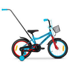 Bērnu velosipēds Tabou Rocket, 16", zils/sarkans cena un informācija | Velosipēdi | 220.lv