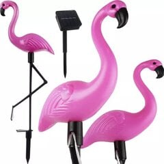 LED dārza lampa flamingo,rozā, 3 gab. cena un informācija | Āra apgaismojums | 220.lv