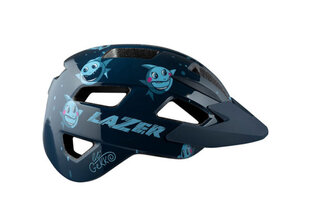Шлем LAZER Lil´ Gekko SHARKY, черно-синий цена и информация | Шлемы | 220.lv