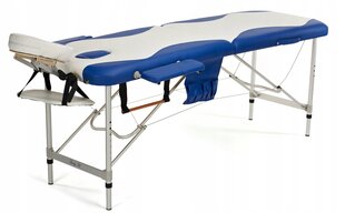 Masāžas galds Bodyfit, 186x60 cm, balts цена и информация | Аксессуары для массажа | 220.lv