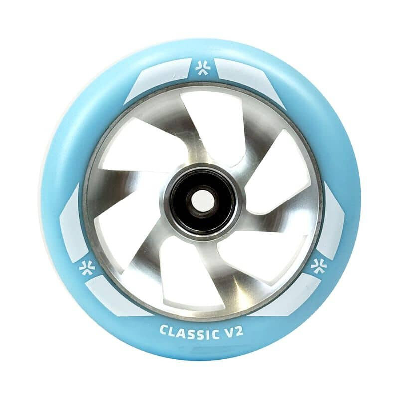 Ritenis skrejritenim Union Classic V2 Pro Scooter Wheel 110mm, zils/pelēks cena un informācija | Skrejriteņi | 220.lv