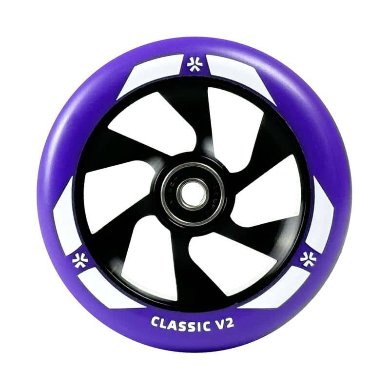 Ritenis skrejritenim Union Classic V2 Pro Scooter Wheel 110mm, violets/melns цена и информация | Skrejriteņi | 220.lv