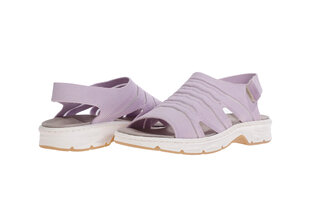 Sandales sievietēm Rieker 39543, rozā cena un informācija | Sieviešu sandales | 220.lv