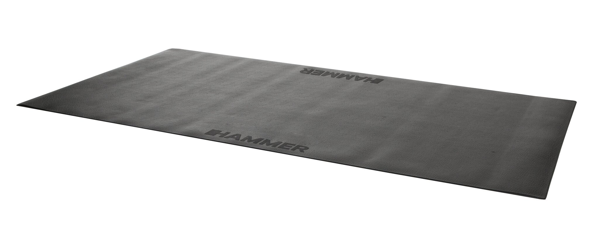 Aizsargājošs grīdas paklājiņš Hammer, 200x100cm, melns cena un informācija | Piederumi un aksesuāri trenažieriem | 220.lv