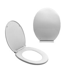 Lēni nolaižams tualetes pārsegs EF-8012SD цена и информация | Детали для унитазов, биде | 220.lv
