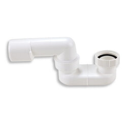 Сифон для ванны пластиковый нижний 480.П (150022) цена и информация | Принадлежности для ванн и душевых кабин | 220.lv